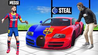 I Stole Messi's Supercars in GTA!