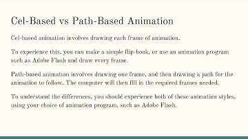 12 IPT - Opt 4 - Multimedia Systems - Types of Animation