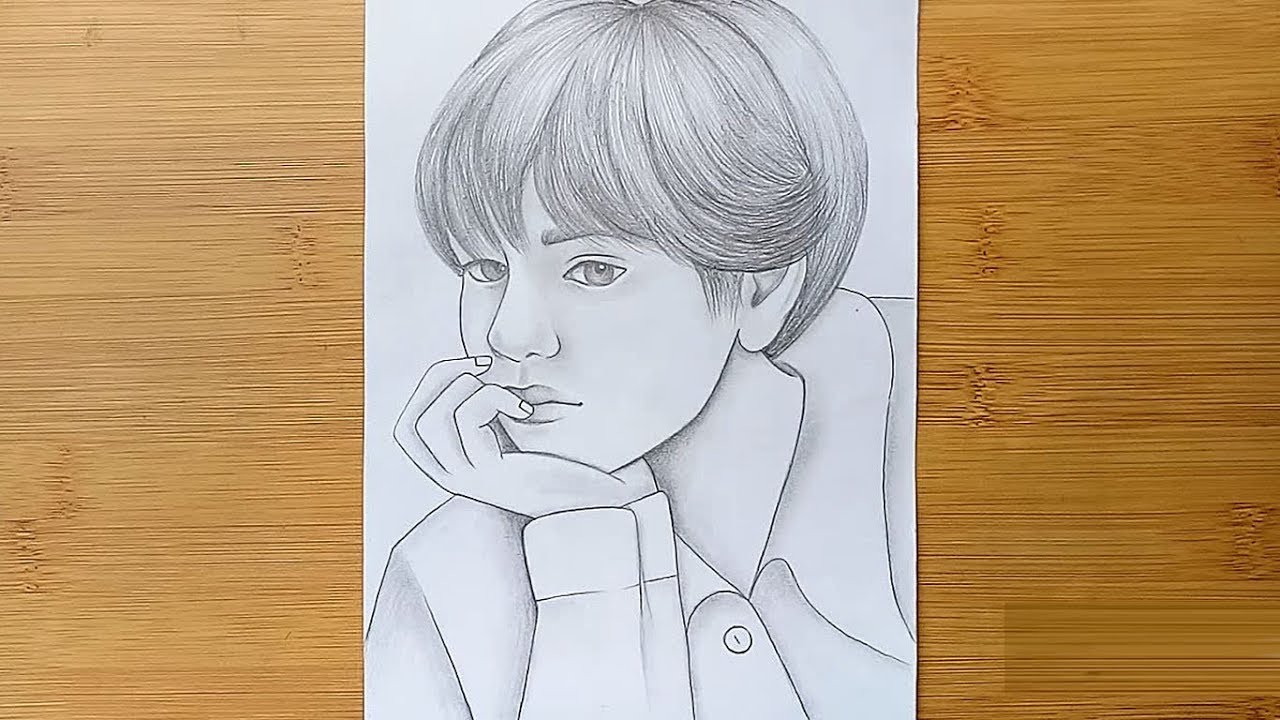 How to draw a boy with pencil sketch for beginners (easy way) Boy's