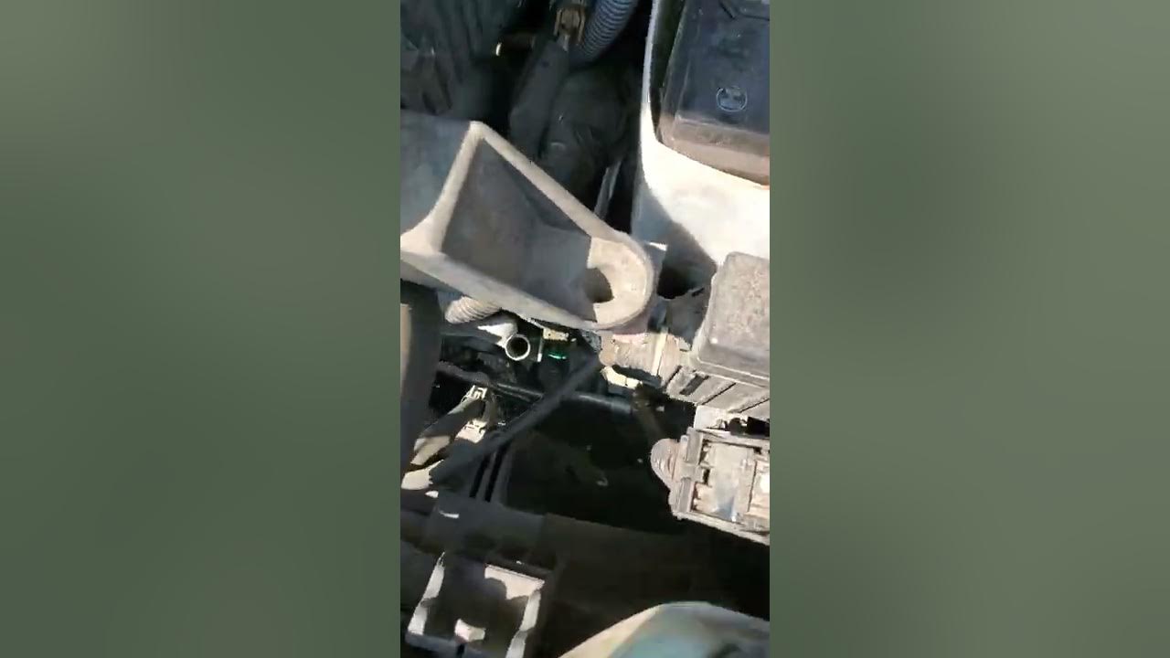 2013 - 2015 Nissan NV200 van transmission dipstick. How to find it and