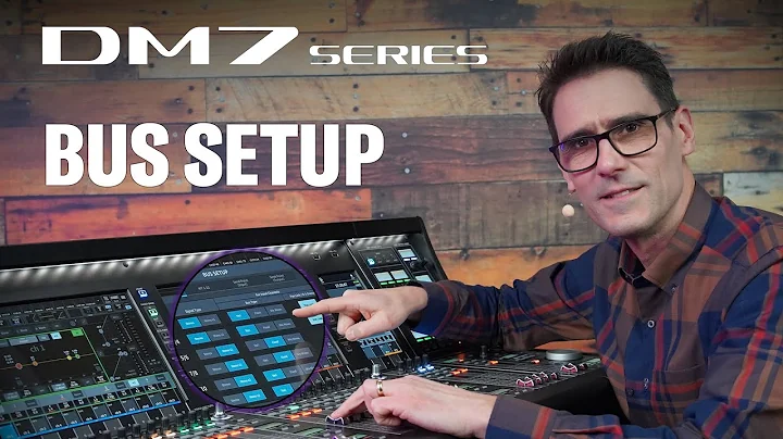DM7 Series Training Video #11: Bus Setup and Paired Channels