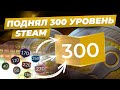 Поднял 300 уровень Steam аккаунта / Сколько нужно потратить денег для такого уровня стим?