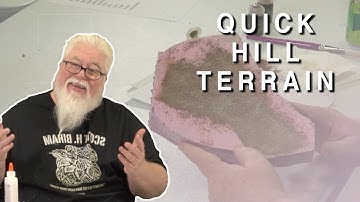 How to Make Warhammer Terrain: Hills
