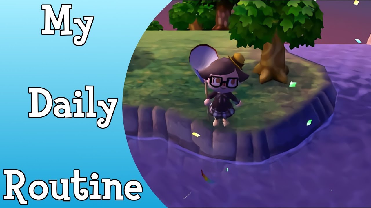 Animal Crossing New Leaf - My Daily Routine! - YouTube