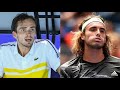 Complicated relationship of Daniil Medvedev and Stefanos Tsitsipas - Bullshit Russian