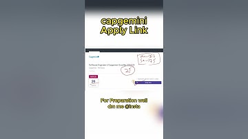 #Capgemini Hiring 2025 batch✅✅✅✅