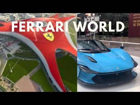 Ferrari world yas island dubai trip part -11