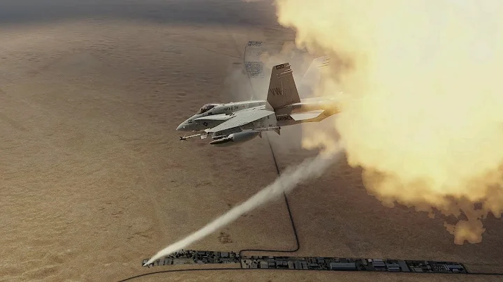 Two Hornets Almost Shot Down, Desert Storm 1991.
