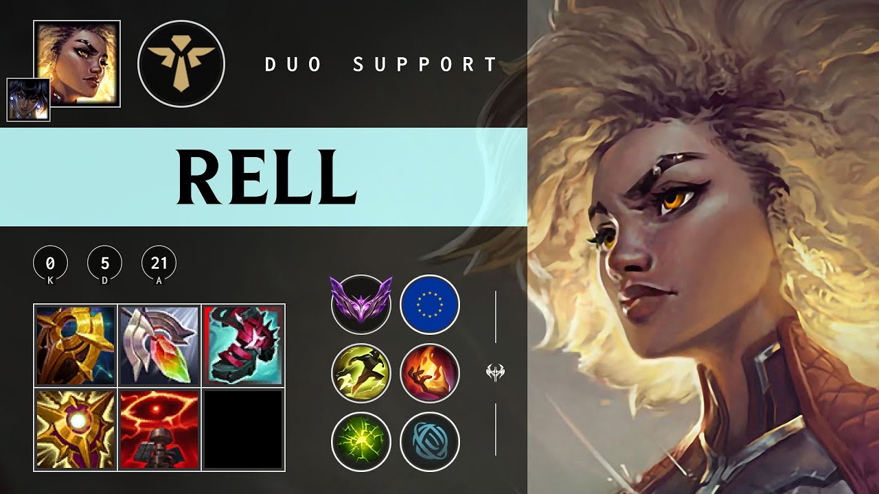 Rell Support vs Morgana - EUW Master Patch 25.24