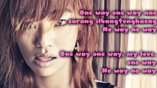 Hyorin One Way Love (Eng/Rom)