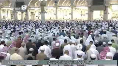 سورة المرسلات الشيخ علي الحذيفي فجر الثلاثاء 10 شوال 1438 ۿ الحرم النبوي