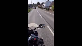 Children, this why we don't overtake near a junction
