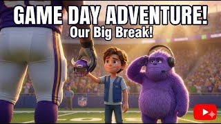 The Most CHAOTIC Game Day Ever! 🏈 (ft. Fuzzy) #americanfootball