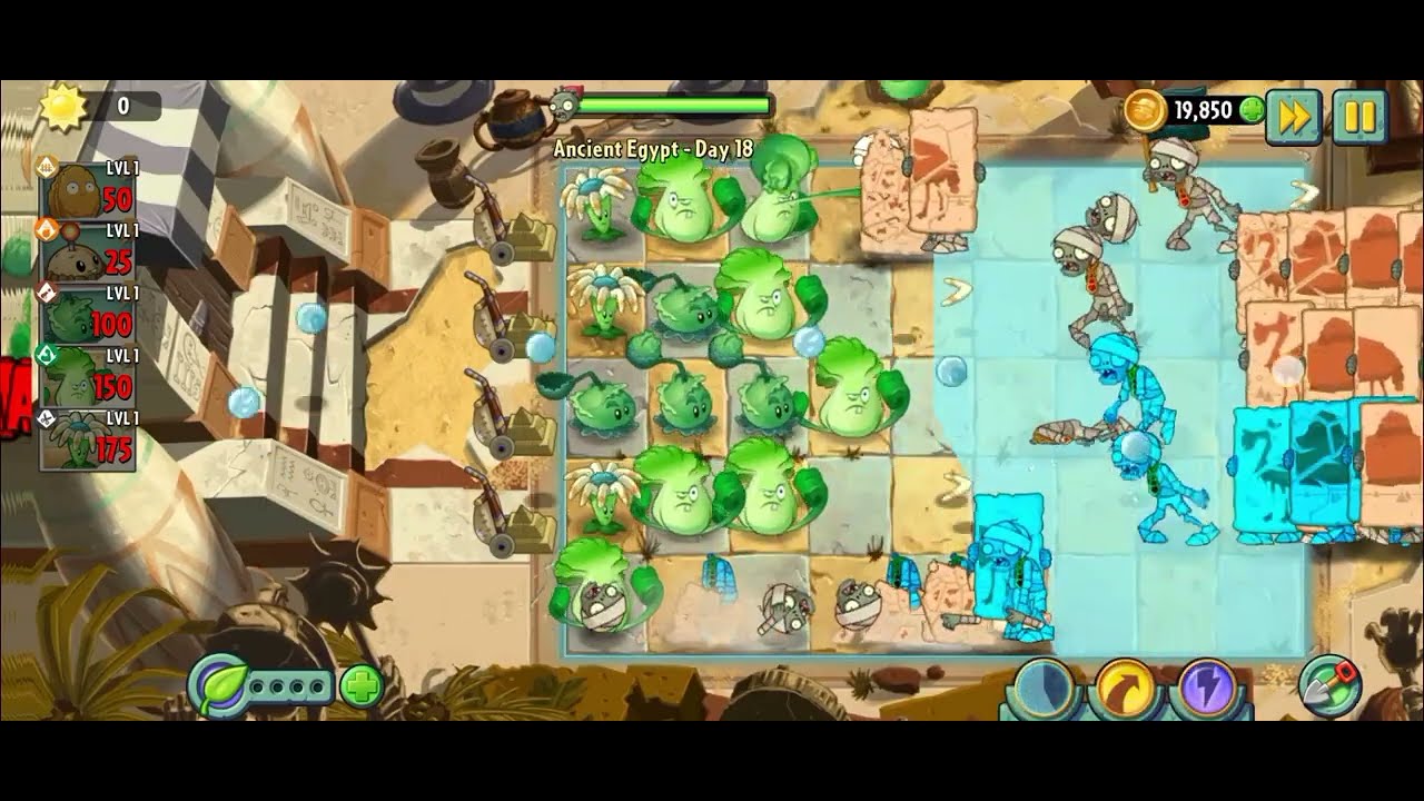 plants vs zombies 2 gameplay - YouTube