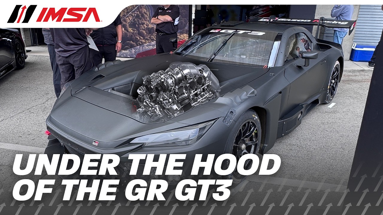 Revealing the GR GT3's Secrets | The NEW Gazoo Racing GT3 Race Car!
