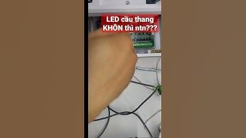 LED cầu thang VST cảm biến đếm người