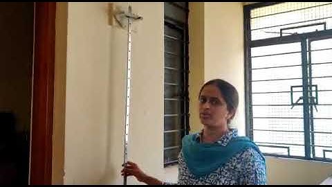 Physics Experiment Bar pendulum