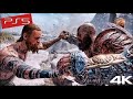 god of war 4 kratos vs baldur boss fight ps5