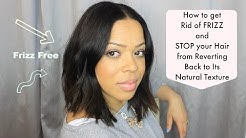 How To Stop Hair Reverting Back To Curly & Combat Frizz