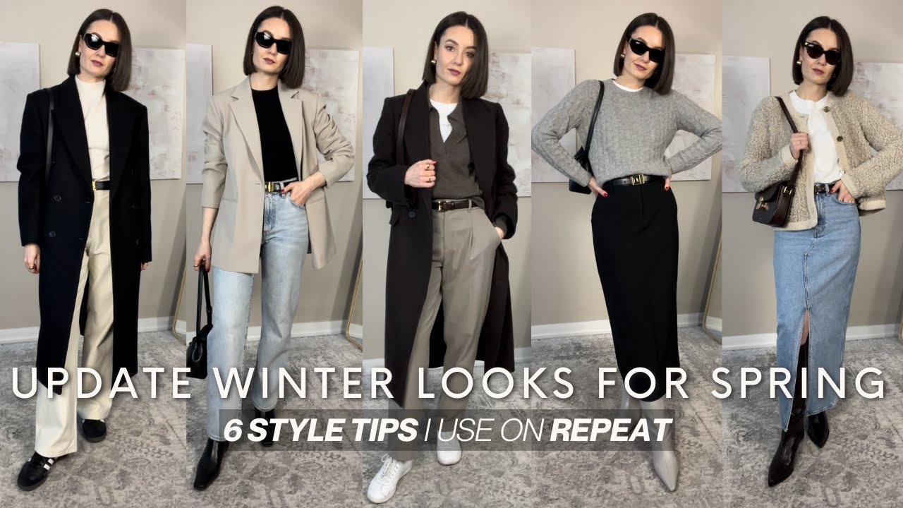 HOW TO ADD A TOUCH OF SPRING TO YOUR WINTER LOOKS