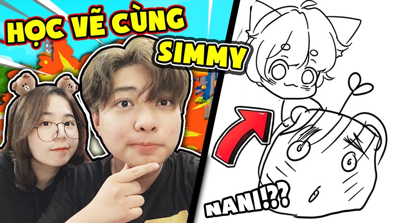 KAIRON ĐƯỢC HỌA SĨ SIMMY DẠY VẼ VÀ CÁI KẾT😂😱 I KAIRON HỌC VẼ CÙNG SIMMY