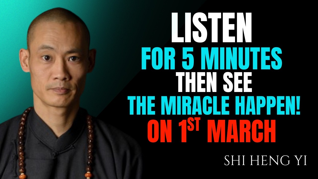 On 1ST MARCH PRAYER OF THE IMPOSSIBLE MIRACLE I Miraculous Medal - Morning Prayer | Shi Heng Yi