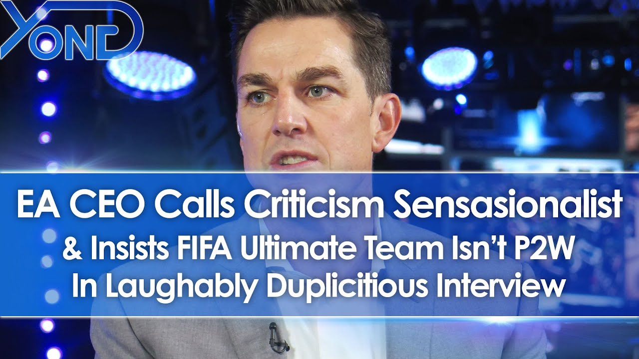 EA CEO Calls Criticism Sensationalist, Insists FIFA Ultimate Team Isn't Pay To Win In Interview