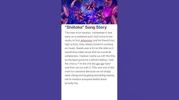 Thumbnail of “Shiitake” Song Story #shiitake #song #story