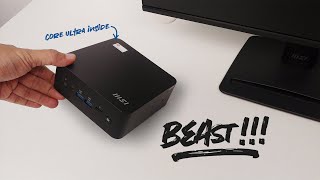 Kenceng Tapi Hemat Listrik dan Ramah Lingkungan | Mini PC MSI Cubi NUC AI+ 2MG