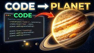 ASMR Programming - 3D Planet - No talking 