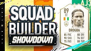 Fifa 20 Squad Builder Showdown!!! NEW ICON DIDIER DROGBA!!! 89 Rated Drogba vs Zweback