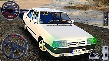 Modifiyeli Beyaz Tofas Şahin Araba Oyunu - Doğan Simulator 2 #5 - Android GamePlay