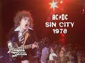 Acdc  sin city  live at the midnight special  1978 tv show remastered