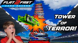 HUGE TOWER VS RACE CAR! 😳🏎️💥 | Flat 2 Fast #VS #VERSUS screenshot 3
