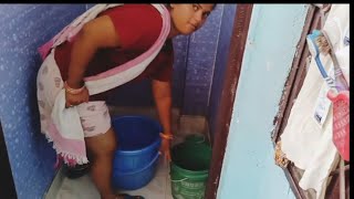 Desi Indian House wife | bathroom cleaning| cleaning vlog