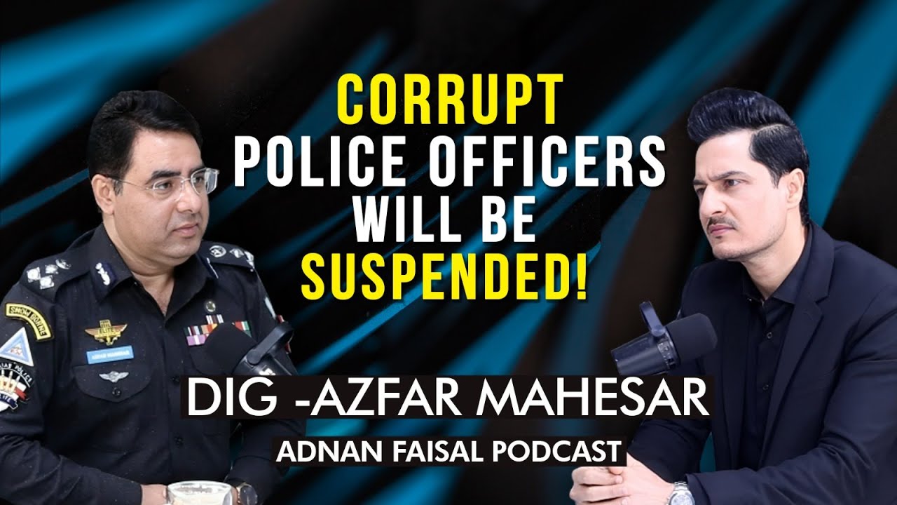In The Hot Seat With DIG Sindh Police Azfar Mahesar I Adnan Faisal in-the-hot-seat-with-dig-sindh-police-azfar-mahesar-i-adnan-faisal