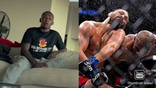 Israel Adesanya Live Reaction To Kamaru Usman Knocking Out Jorge Masvidal