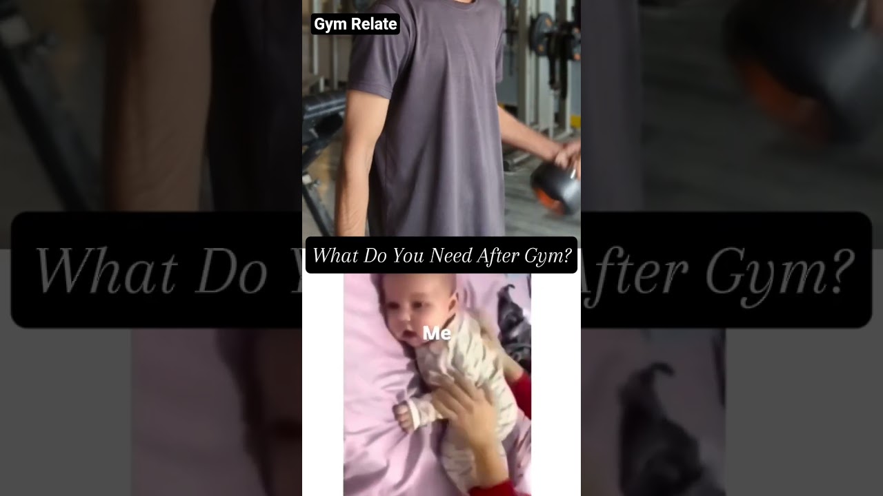 What You Need After Gym 🫴 