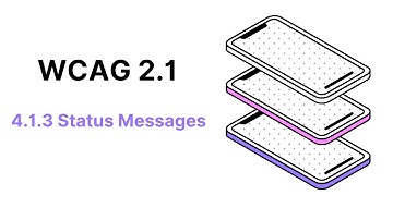 WCAG 2.1 Guideline 4.1.3 Status Messages