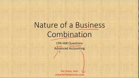 Introduction to Business Combination   CPA FAR Exam Questions   Advanced Accounting Course