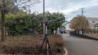 7MHzSSBをHFJ-350MのV型で運用