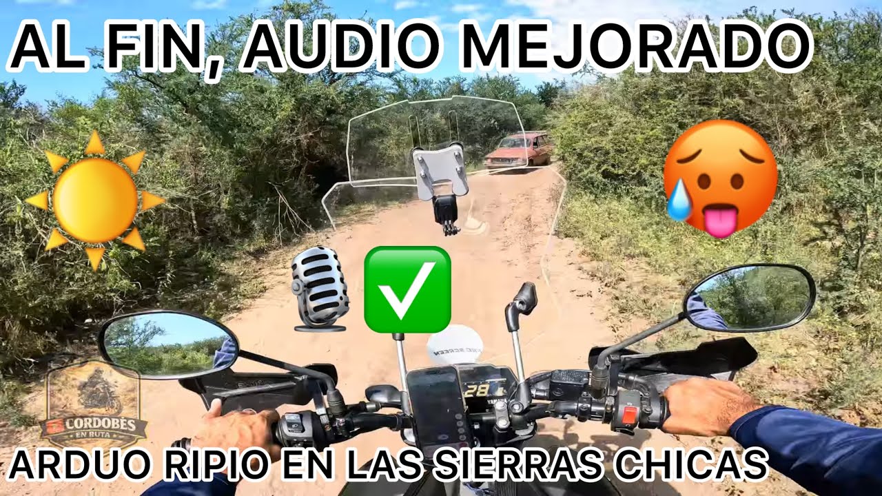 RUMBO A CUCHI CORRAL | RIPIO, CURVAS Y LAS MEJORES VISTAS DE LAS SIERRAS CHICAS 🏍️