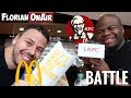 Battle kfc double tacos  vs mc do new wraps  vlog 578