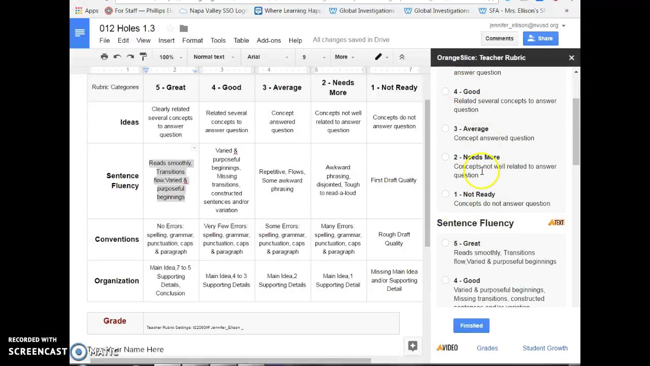 add rubric to google classroom assignment