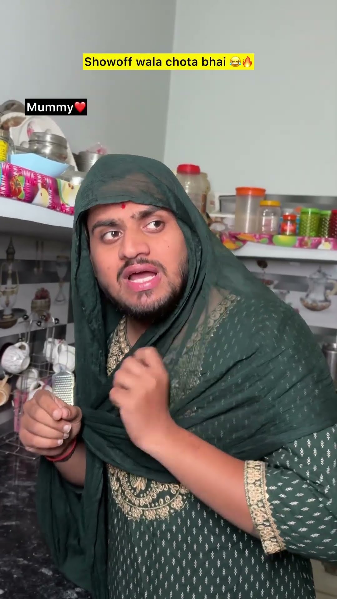 Showoff wala chotabhai ??| indian family #shorts #indian #chotabhai #comedy #chaman #relatable
