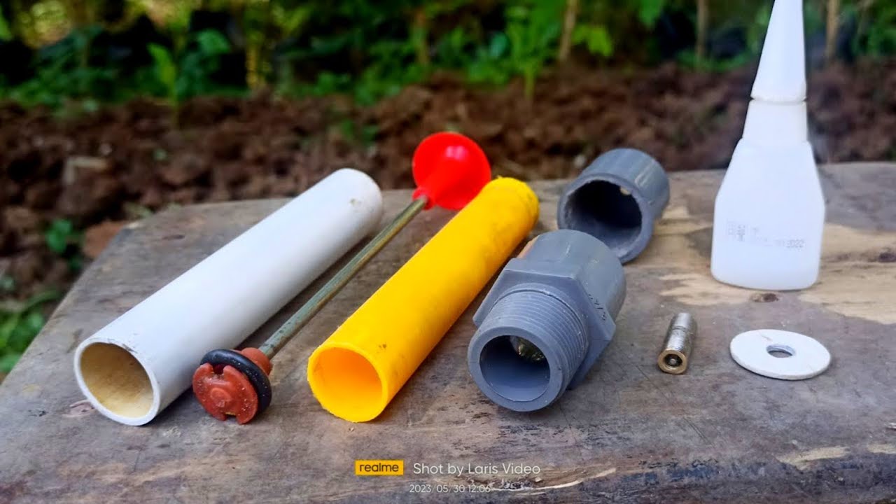membuat tembakan cicak | Membuat pompa