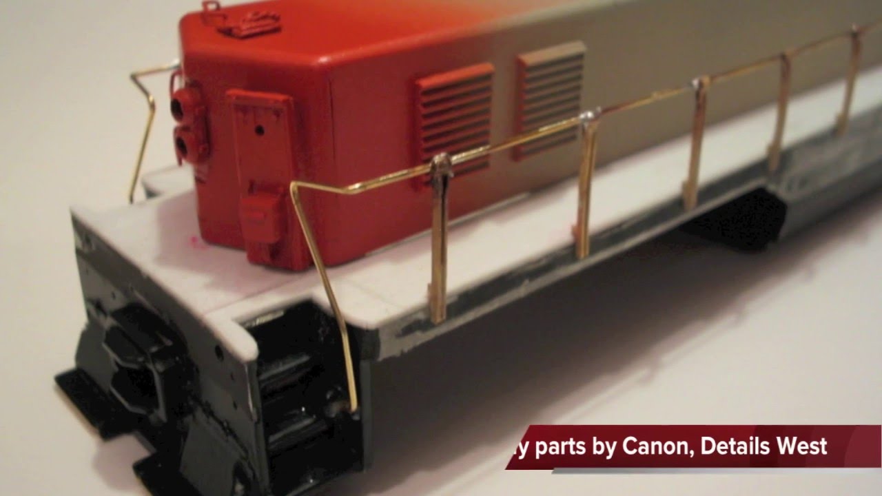 Custom HO Atlas powered CN yard slug YouTube