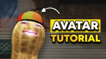 How To Create TheBurntPeanut Avatar in 8 Minutes (No Blender)