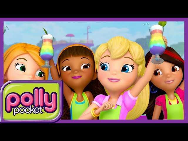 Polly Pocket full episodes | The cookie competition 🌈Fun Adventure | New Season 11 | Kids Movies class=