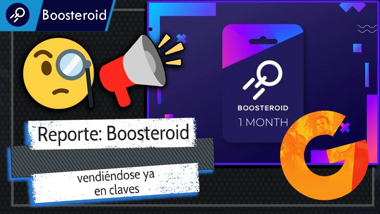 🔵🎉BOOSTEROID ya en KEYS Por el momento solo de venta